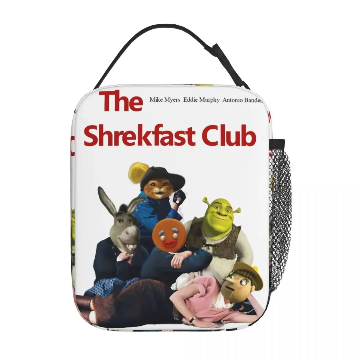 

Термоизолированные сумки для обедов S-Shrekfast Club, портативные контейнеры для пикника, термоконтейнеры для еды, забавные ланч-боксы.