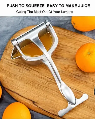 

Stainless Steel Juicer Manual Fruit Squeezer Orange Lemon Fruit Juicer Grinder Aluminum Alloy /Acrylic Lemon Juicer Dropshipping