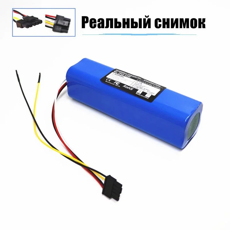 Aleaivy CECOTEC CONGA 5090 6090 Aspirador de pó robótico Novo 6500mAh/6800mAh Bateria de íon de lítio 14,4V 14,8V INR18650 4S2P