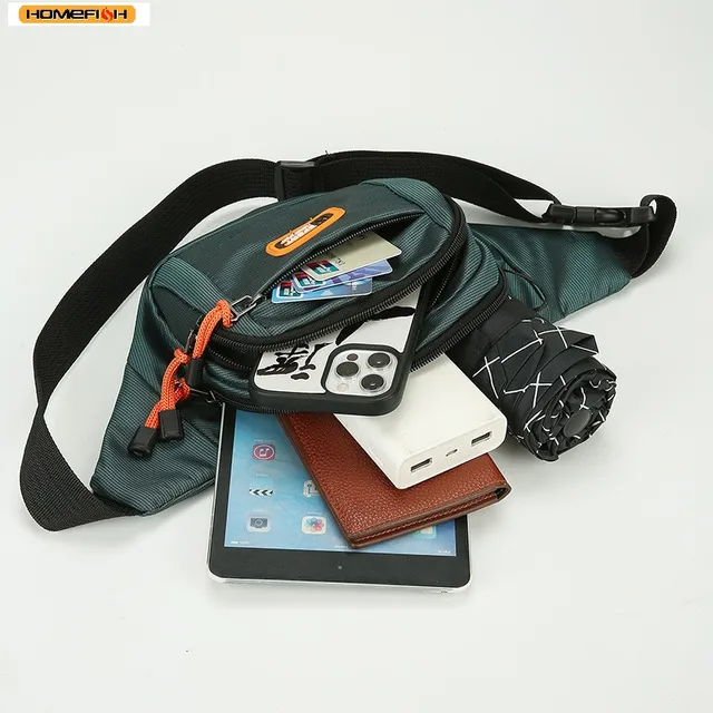 HOMEFISH Mobile Waist Bag For Men And Women Multifunctional Large Capacity Anti Splash Business Wear-resistant – view 5