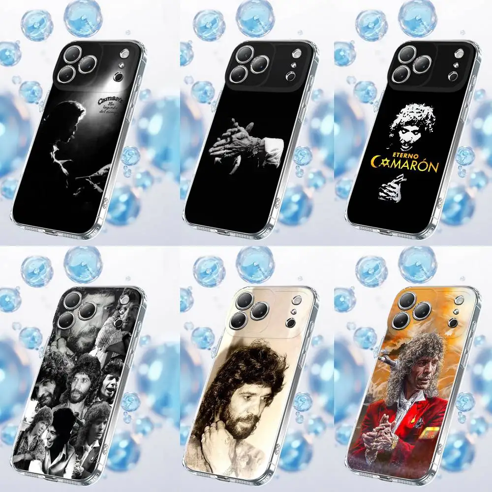 

C-Camaron De La Isla Phone Case For iPhone 17,16,15,14,13,12,11 Plus,Pro,Max,Plus,E,Air,Mini Transparent Cover