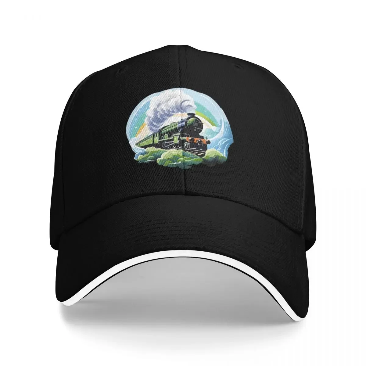 Flying Scotsman Locomotive Train Baseball Cap Military Tactical Cap Golf New In The Hat Hat Man Luxury Mens Caps Women's