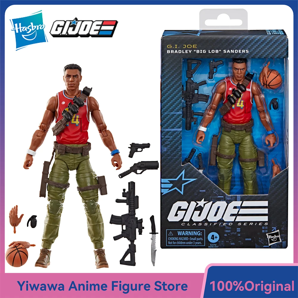 

Original NEW Hasbro G.I. Joe Classified Series #189 Bradley 'Big Lob' Sanders 6-Inch Anime Action Soldier Figure Nice Model Toys