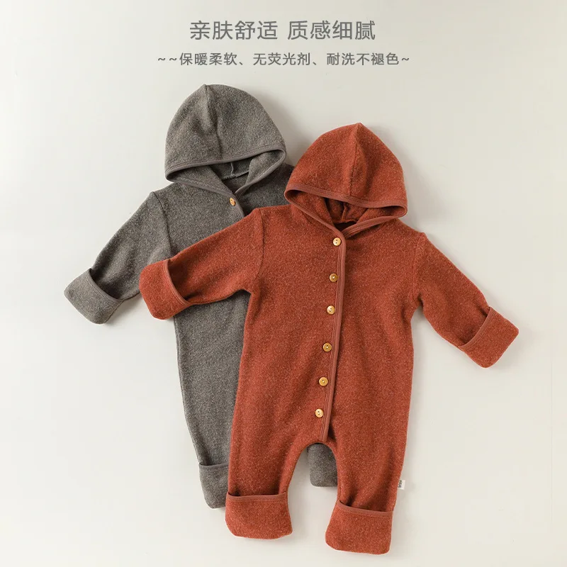 0-1Y طفل الفتيات السروال القصير مقنعين بلون رشاقته الدافئة طفل أطفال بوي حللا جديد الشتاء الوليد الفتيات داخلية أبلى