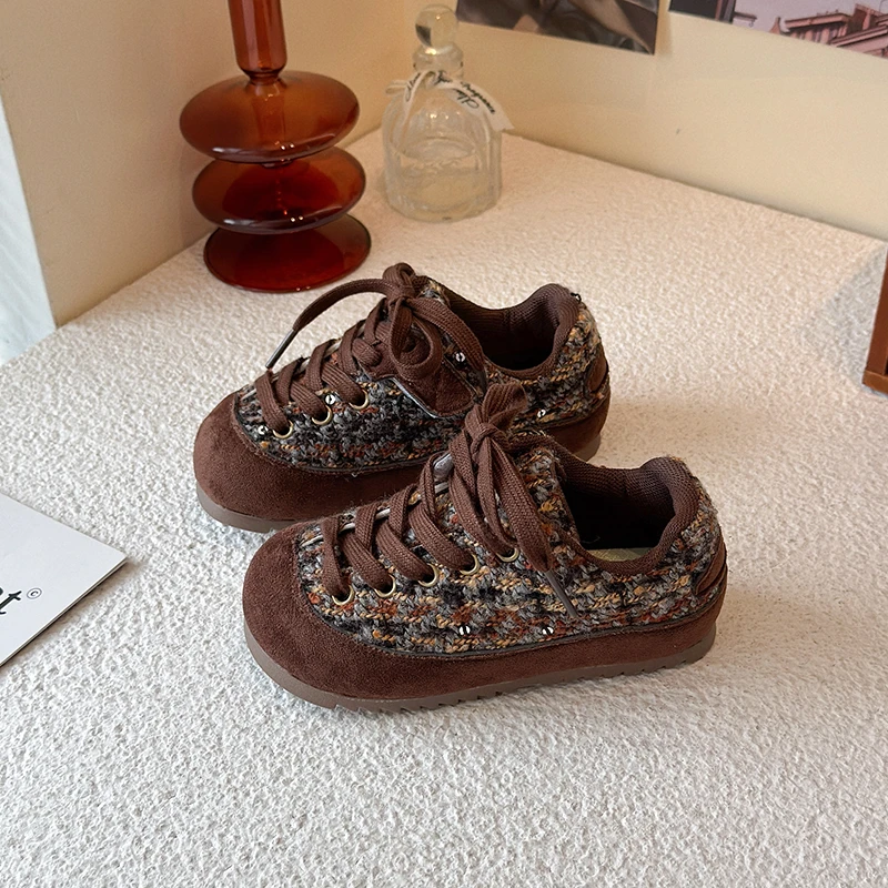 

2025 new children's shoes fashionable casual shoes boys and girls small fragrant style running shoes suitable for all seasons