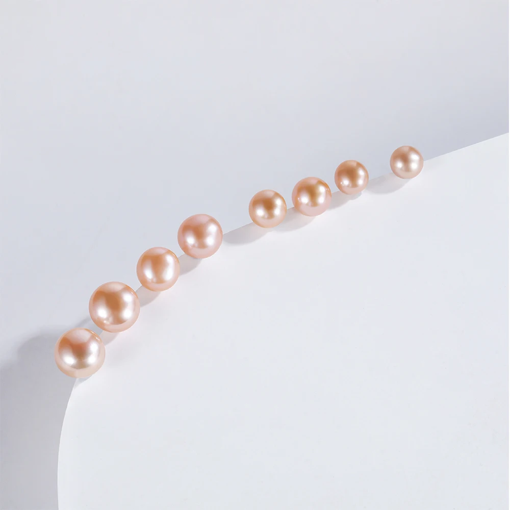 Seulement Natural Freshwater Pearls Stud Earrings for Women 925 Sterling Silver Simple Colorful Handpicked Pearl Earring Jewelry
