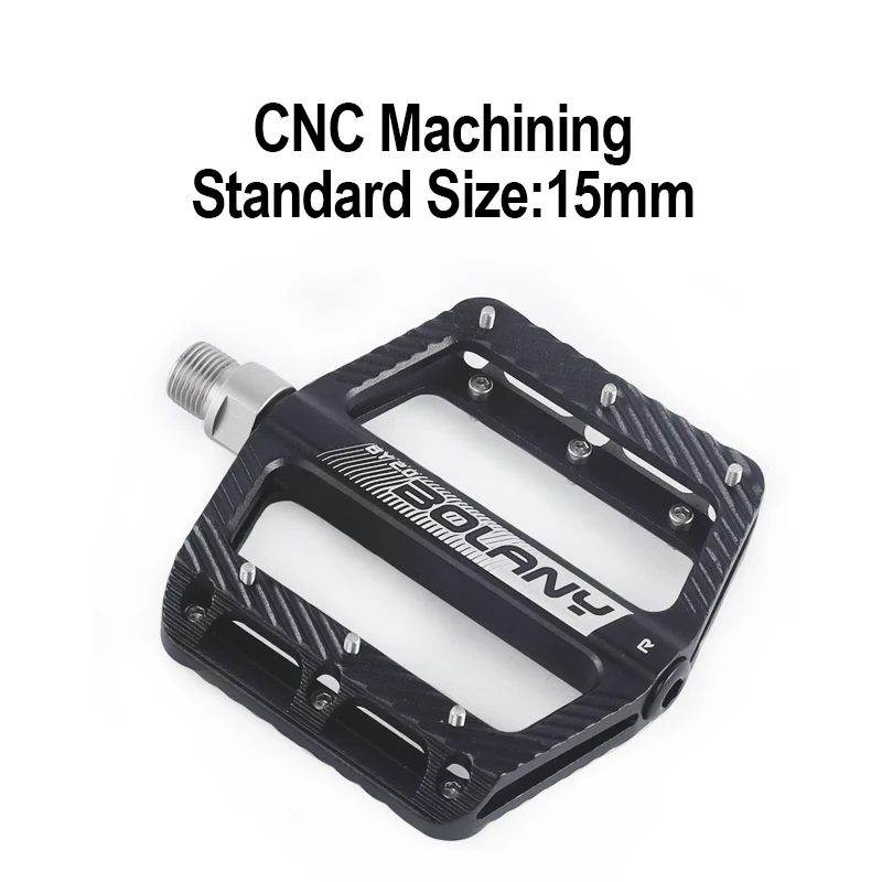 دواسة دراجة من سبائك الألومنيوم بولاني ، دواسات دراجة جبلية مانعة للانزلاق ، مقاومة للغبار ، مقاومة للماء ، ختم ، 3 محامل ، ملحقات