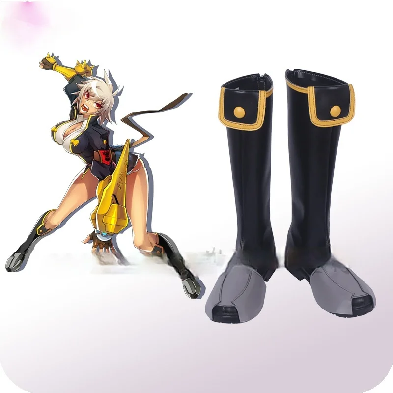 

BlazBlue Alter Memory Brett Anime Characters Shoe Cosplay Shoes Boots Party Costume Prop