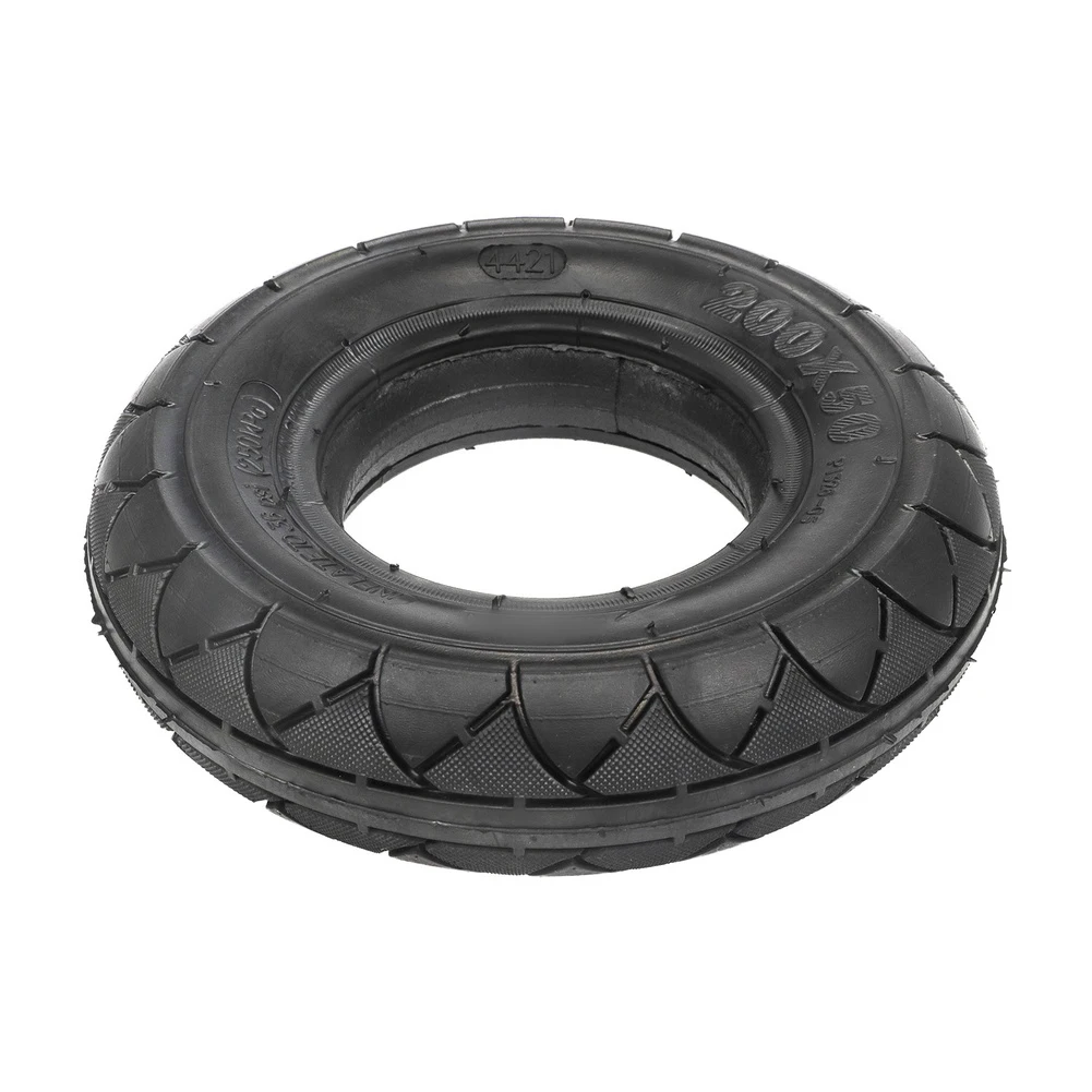 

Шина для электрического скутера 200x50, 8-дюймовая твердая безвоздушная резиновая шина, предназначенная для взрывозащищенной долговечности и надежной установки