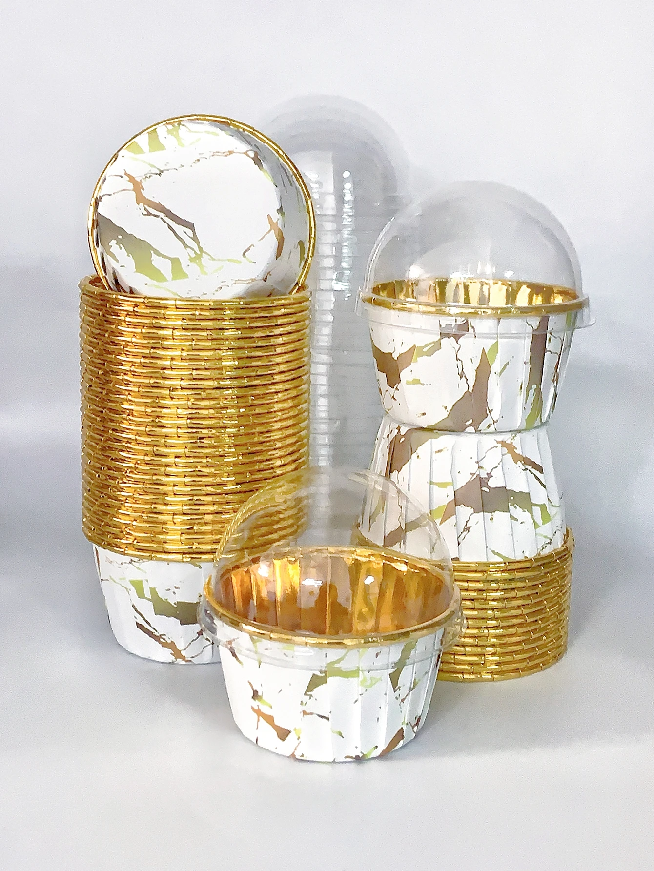 50pcs Baking Cups , disposable cupcake cups, heat-resistant paper cupcake,  baking tool, perfect for wedding and Birthday party