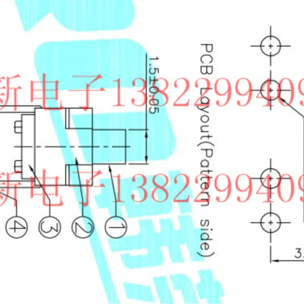 소형 미니어처 이중 행 3 단 8 피트 수직 토글 스위치 인라인 8 발 슬라이딩 스위치 핸들 길이 4MM, 20 개