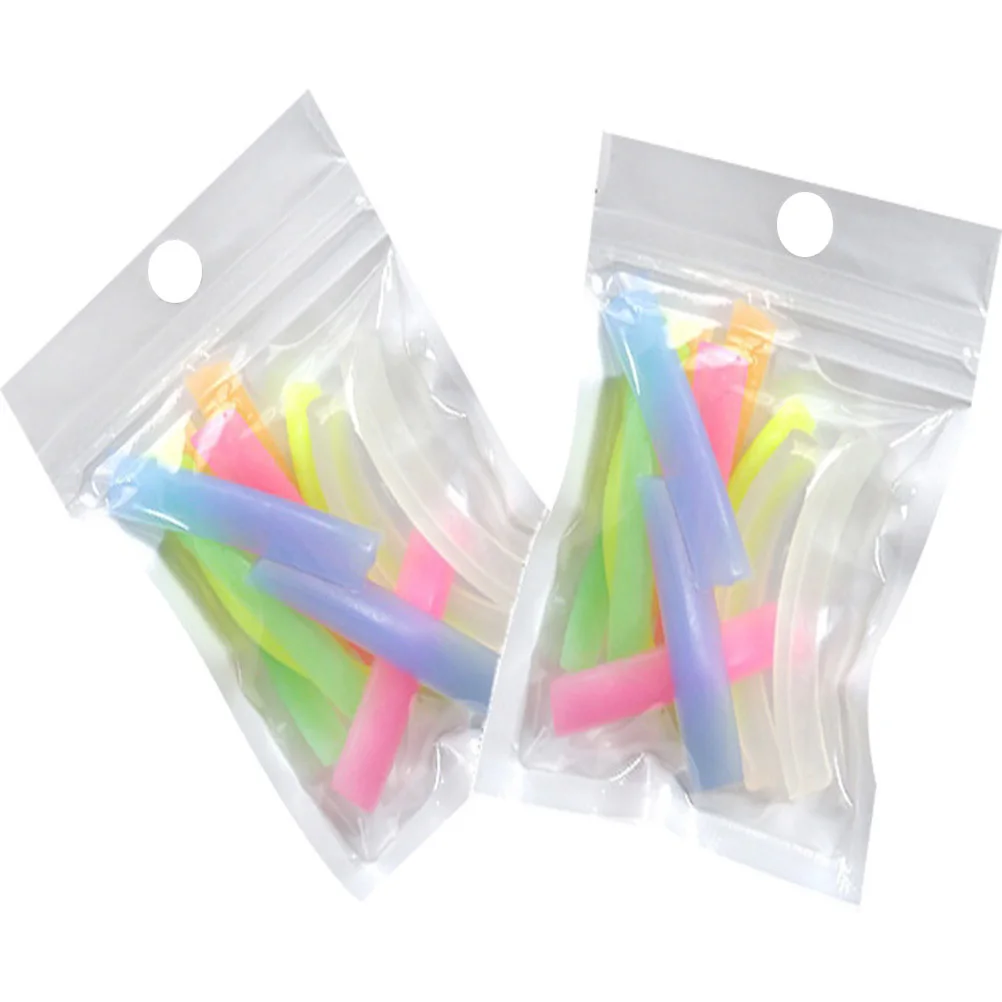 1 مجموعة رمش ملحقات طوقا سيليكون قابلة لإعادة الاستخدام سطح أملس لصقة عين البليت لأداة تمديد تطعيم لاش #6