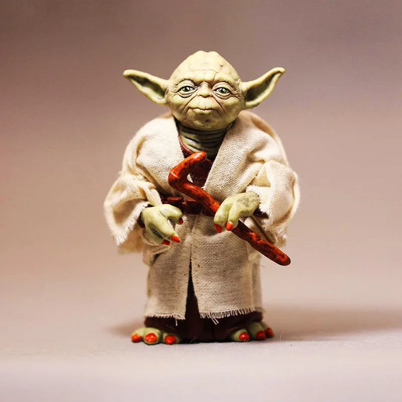 New Hot 13cm Dc Movie Star Wars Master Bag Hand-Made Model Cartoon Real Clothes Cute Little Doll Collection Ornaments Toy Gifts