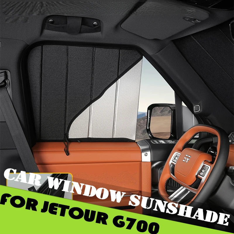

Car Window Sunshade Fit for Chery Jetour G700 2025 2026 Modified Auto Insulation Privacy Sunshade Car Interior Accessories