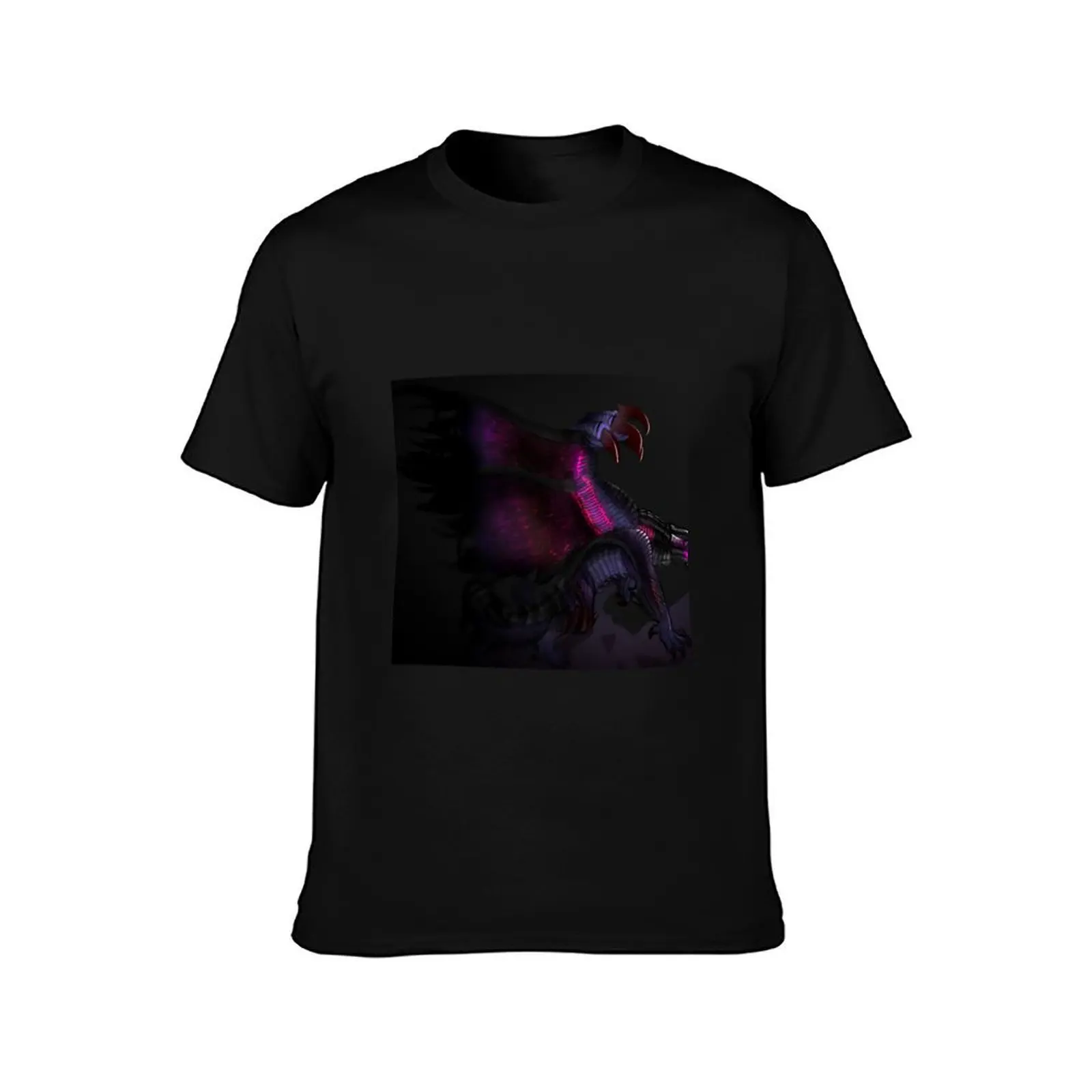 Gore Magala T-Shirt, Summer Casual Cotton Tee, Oversized Streetwear Tops, Vintage Graphic Print, Loose Fit Short Sleeve