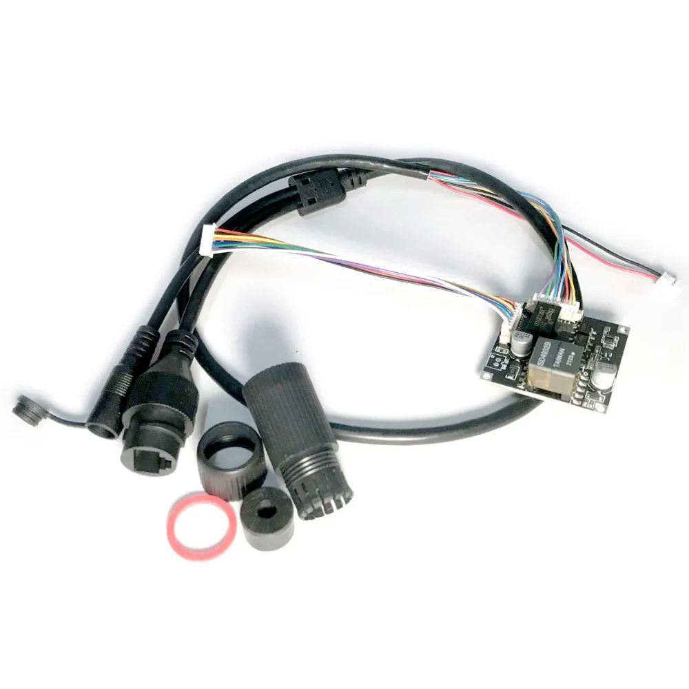 12V/1A POE Module CCTV 10/100Mbps Power Over Ethernet board output Surge Protection 38x38mm