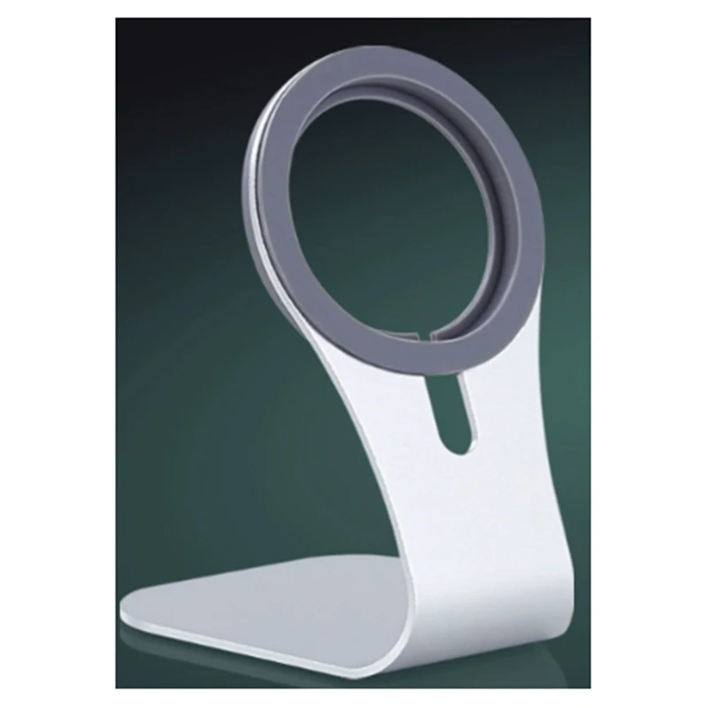 FUFU Supporto magnetico per caricabatterie per telefono cellulare Supporto magnetico per telefono Supporto in lega di alluminio Supporto di ricarica wireless veloce