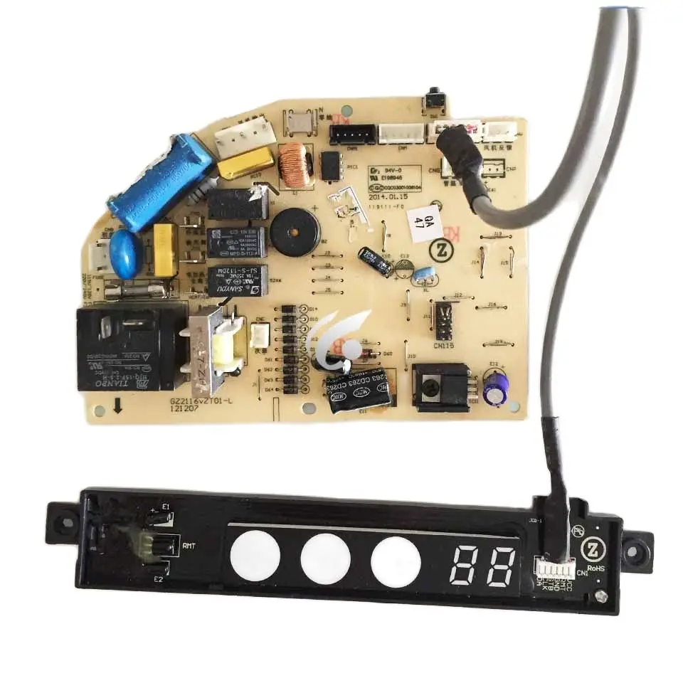 2pcs/Set air conditioning Computer board DK-26A3-VT GZ2116vZT01-L display board CH76M