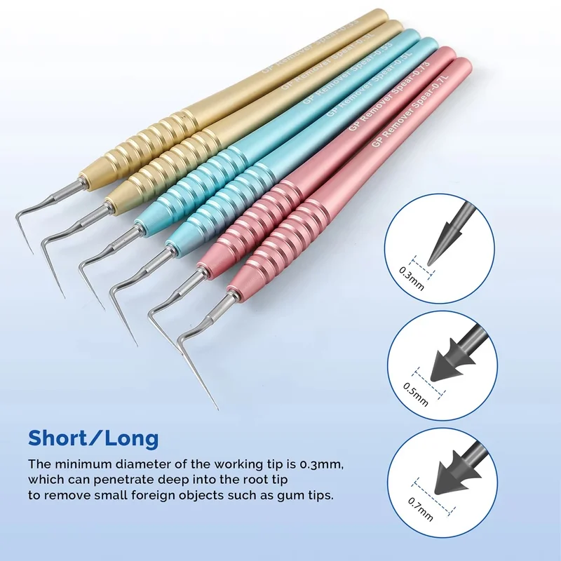 1Pcs Dental Gutta Percha Removal Tool Dentistry Endo Root Tip Foreign Body Extractor Endodontic Remover Stainless Instruments