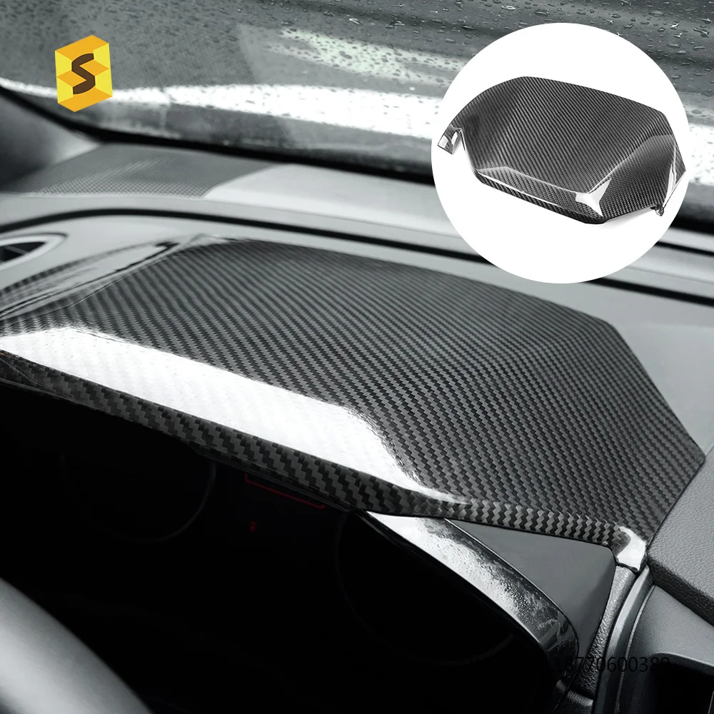 Shasha Carbon Fiber Dedicated Speedometer Top Cover Car Interior Accessories Decoration Protection for Subaru WRX STI  2022