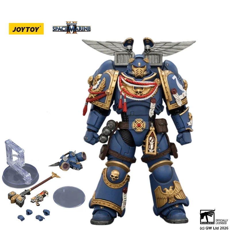 

Pre-order JOYTOY Warhammer Space Marine 2 Ultramarines Game Version Assault Intercessor JT04421 1/18 Scale Figure Figure