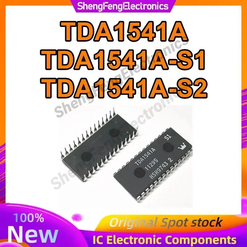 1 unids/lote TDA1541A TDA1541 TDA1541A-S1 TDA1541A-S2 DIP-28 IC Chip 100% nuevo Original en stock