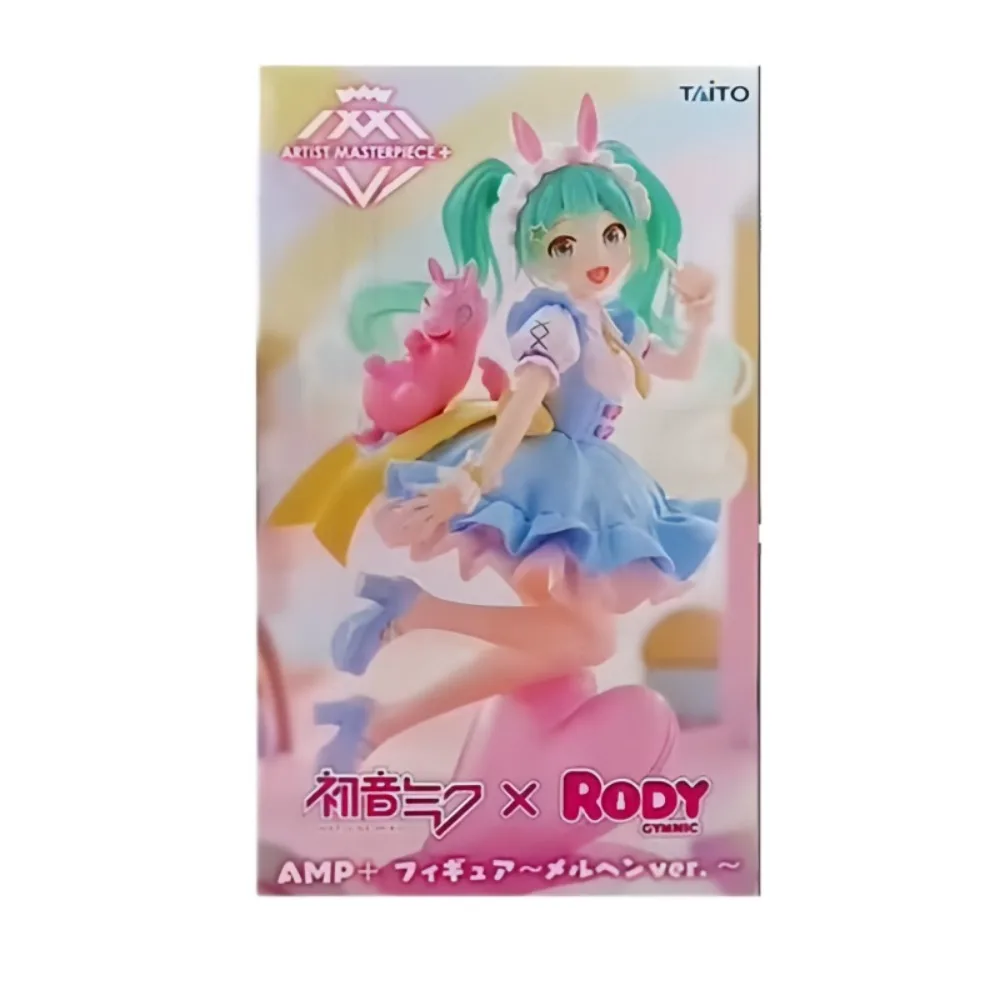 TAITO AMP + VOCALOID Hatsune Miku × رودي حكايات خرافية شخصيات ثنائية الأبعاد الرسوم المتحركة الطرفية تمثال نموذج جمع هدية