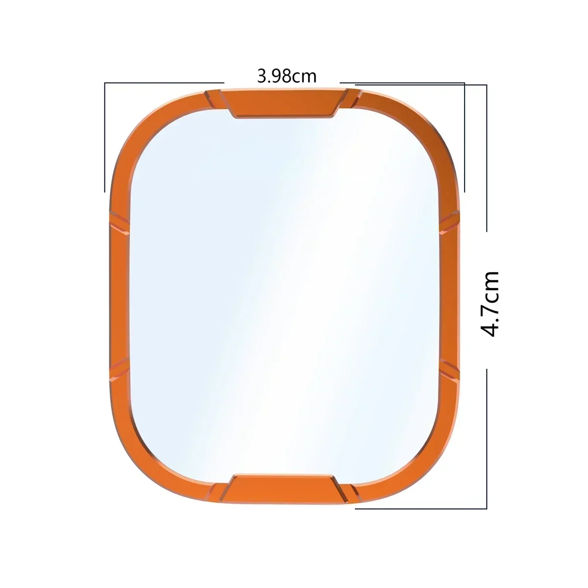 Tempered Glass Screen Protector for Apple Watch Ultra2 49mm Metal Frame Film for iWatch Ultra 49 Anti-Scratch HD Protective Film