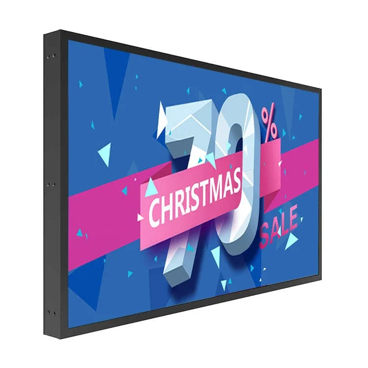 Screen Display 2000 Nits Touch Teleprompter Advertising Broadcast Advertisement Pc Lcd High Brightness 55