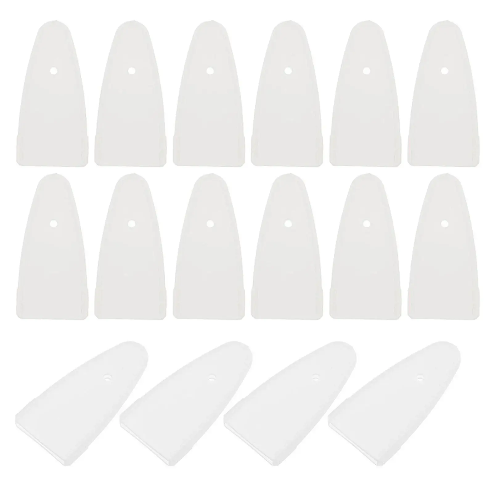 24pcs Scissor Protective Covers U-Shaped Reusable Plastic Safety Caps for Home, Salon & Sewing Scissors