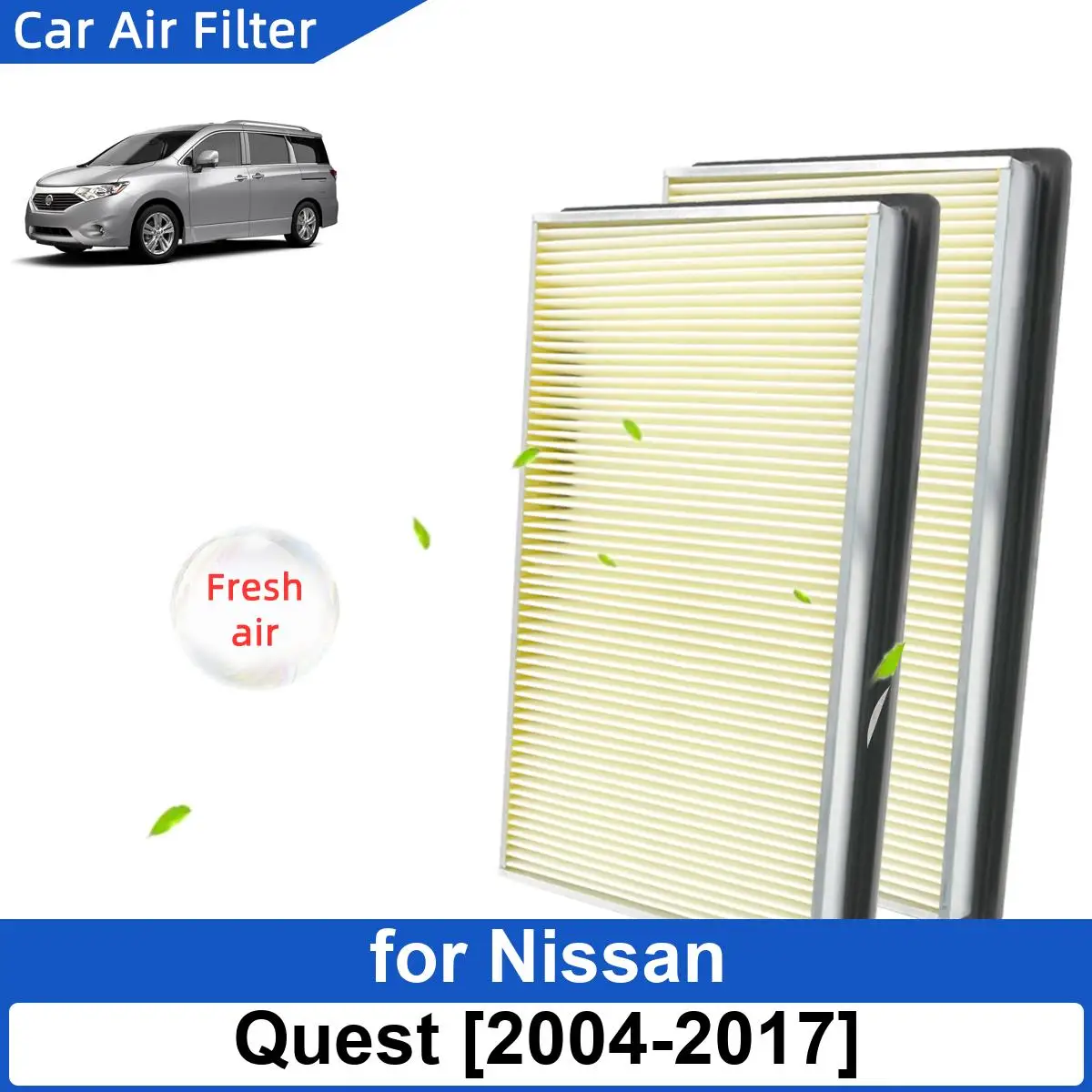 

Воздушный фильтр двигателя для Nissan Quest 2004-2017, автомобильные фильтры из углеродного волокна CA4309 16546-0Z000 16546-70J10 16546-V0100