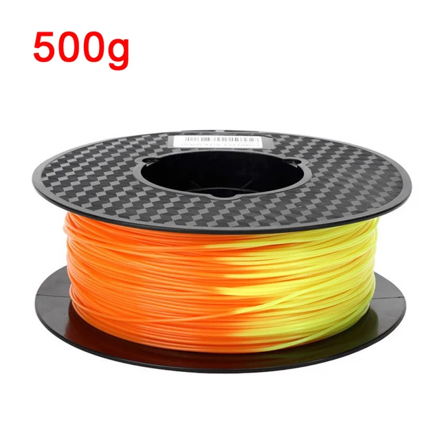 EasyThreed Farbwechsel mit Temperaturfilament PLA 1,75 mm 1 kg 3D-Drucker PLA-Filament 250 g 500 g 3D-Stift Sublimationsmaterial Schwarz Lila 7