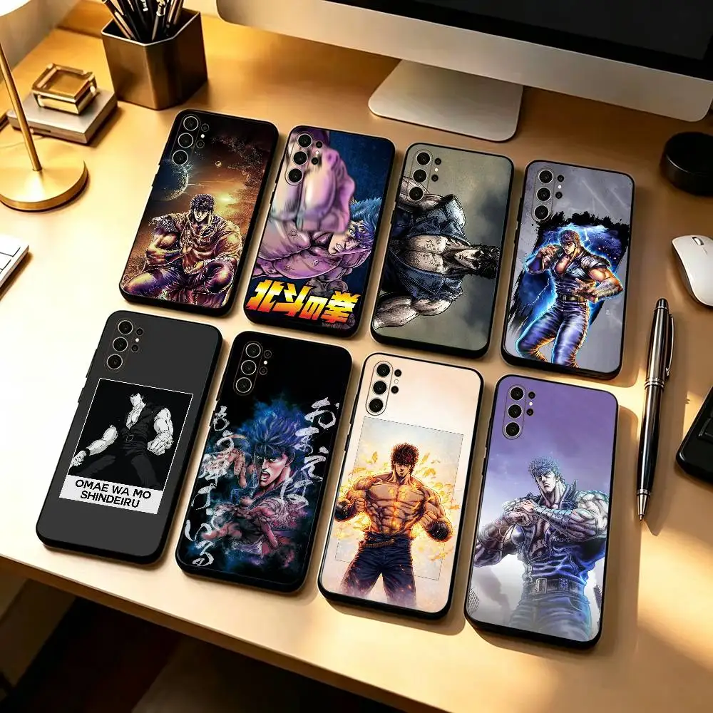 Savior Kenshiro F-Fist of the North Star  Painted Phone Case For Samsung S26,21,22,23,24,25,20,10,9,8,7,Ultra,Plus, Fe, Lite