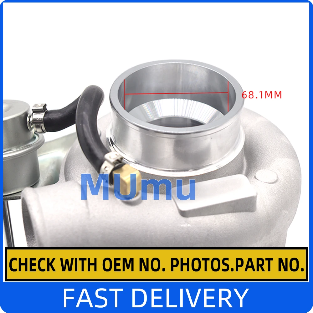 New Turbocharger Parts GT25 T25 T28 GT28R GT2860 GT2871 For Nissan SR CA S13 S14 240SX 5-bolt 4-Bolt Flange Turbo Charger
