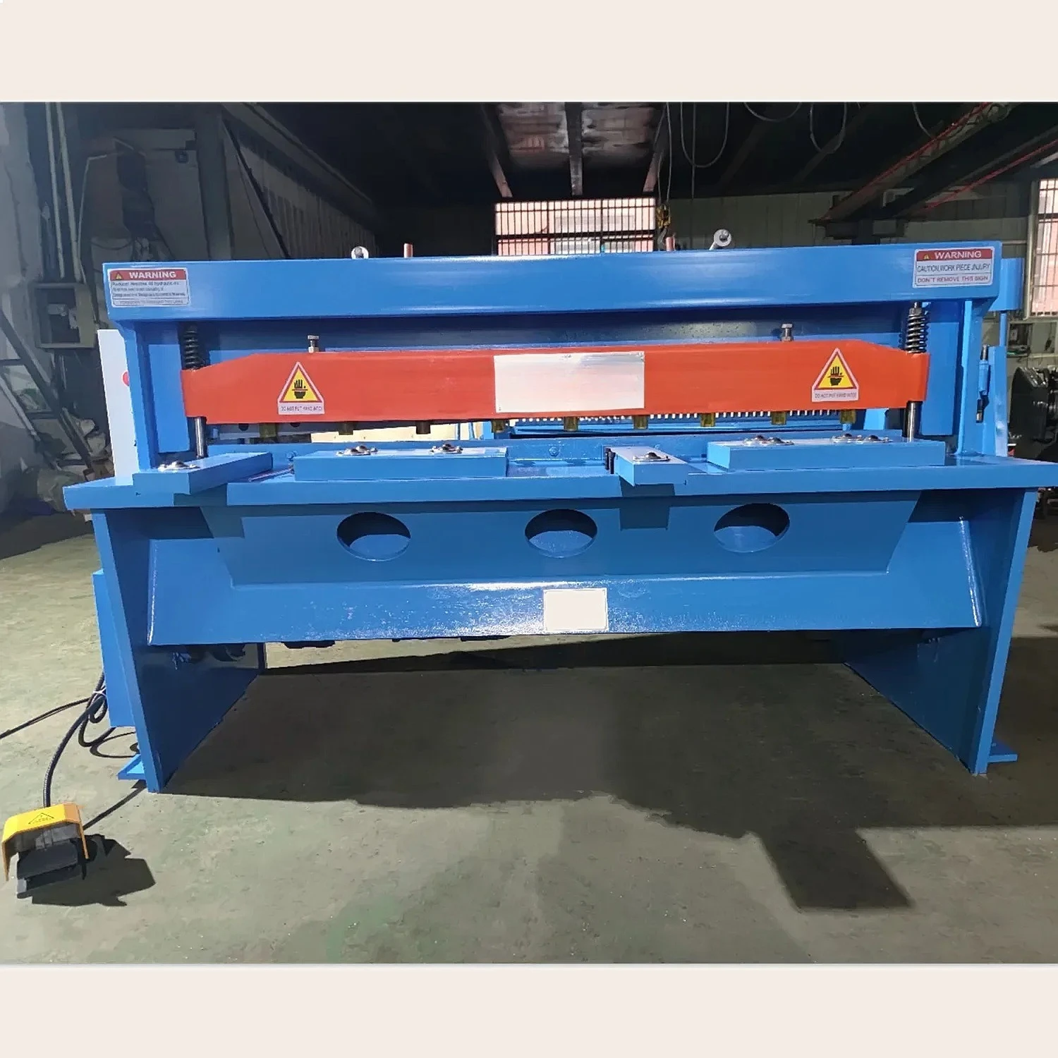 Electric Shearing Machine 1.5x2000mm Metal Sheet Cutter Guillotine Stainless Steel Cutting