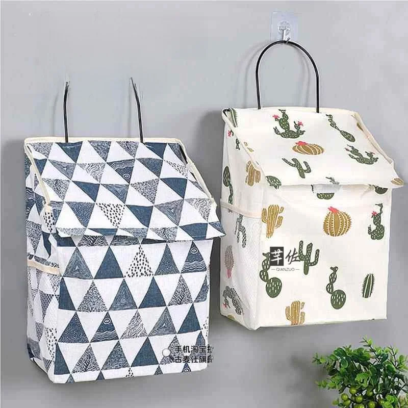 wall-mounted-storage-hanging-bag-waterproof-makeup-room-bathroom-socks-underwear-net-pocket-organizer-japanese-style-trend