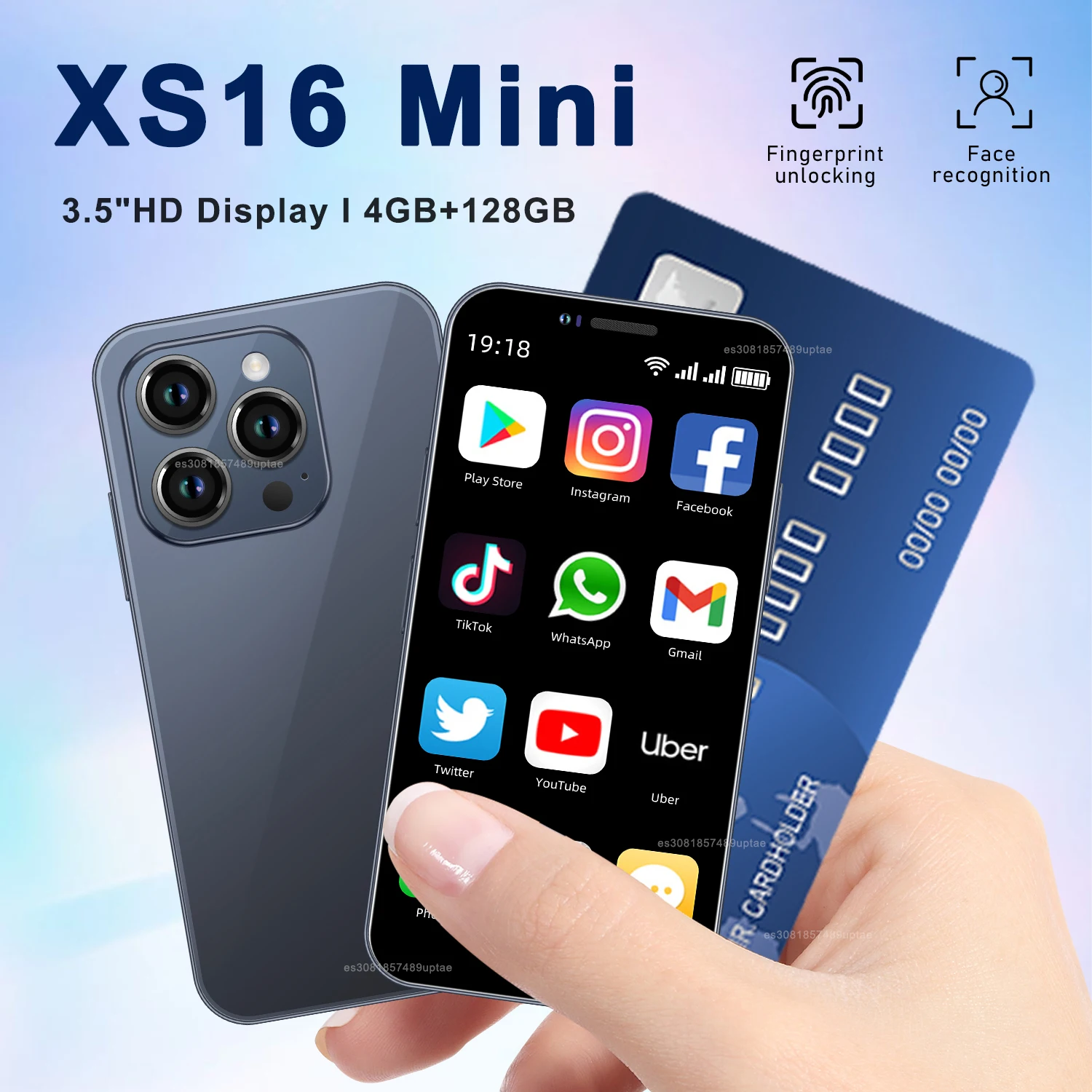 Original XS16 Mini Smartphone 3.5\