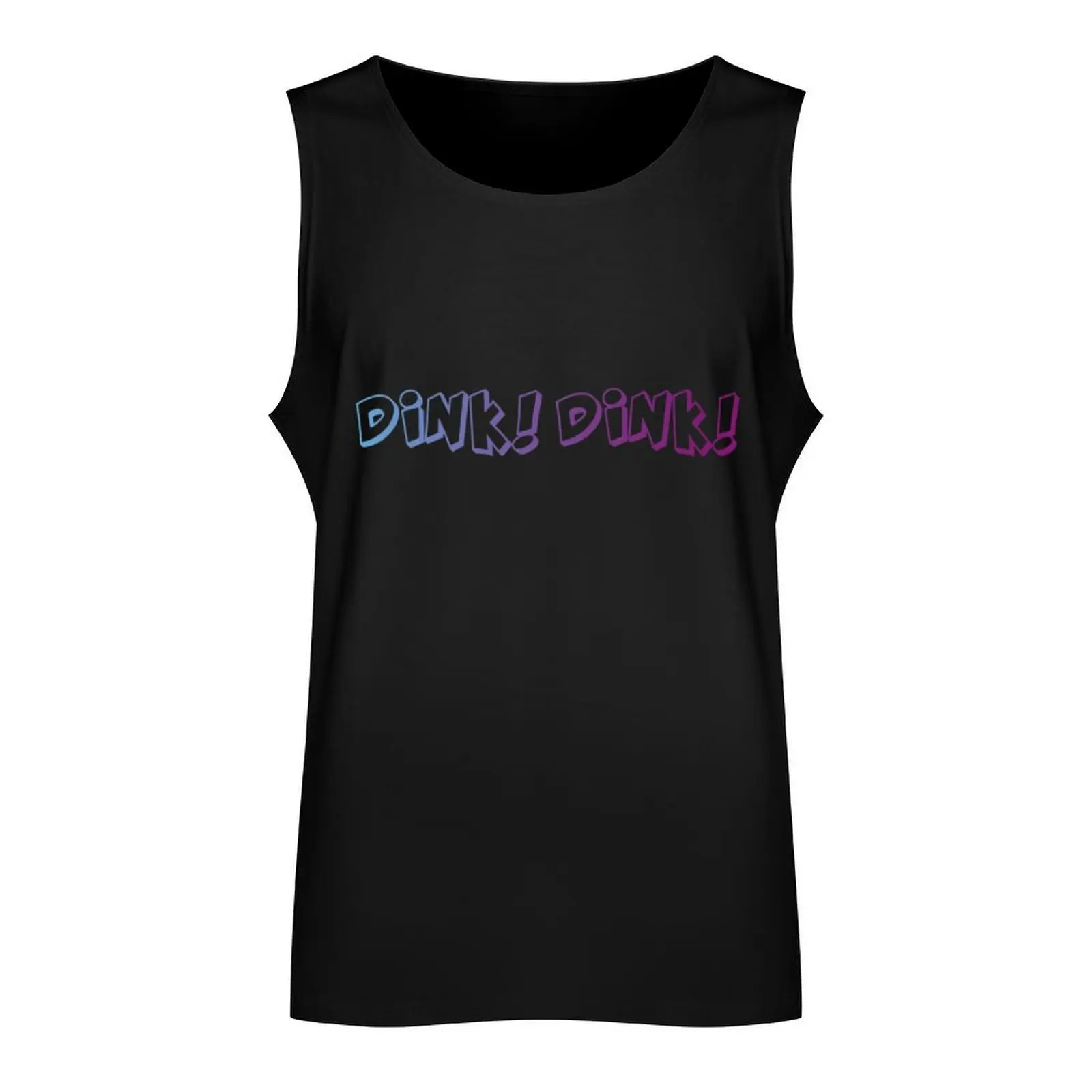 Dink! Dink! Tank Top Gym wear sports clothes for men Bodybuilding shirt