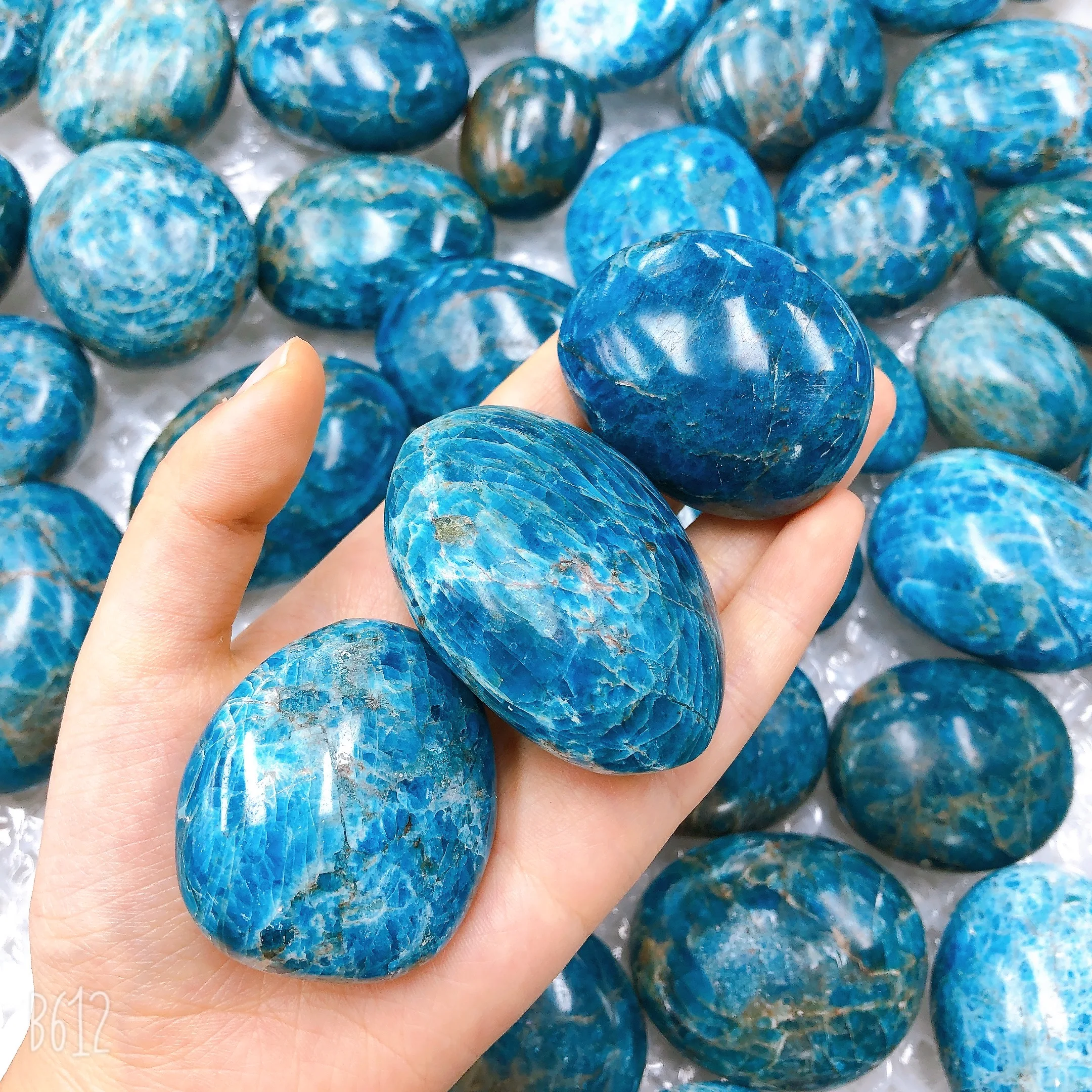 Natural Apatite Tumbled Stones, Bulk Ore, Gravel Specimen, Healing Crystals, Energy Minerals, High Quality, 1kg