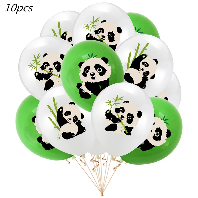 Panda Party Einweg-Tischdecke Panda Geburtstag Party Dekoration Jungen Einweggeschirr Tischdecke Mädchen Babyparty – Detail 9