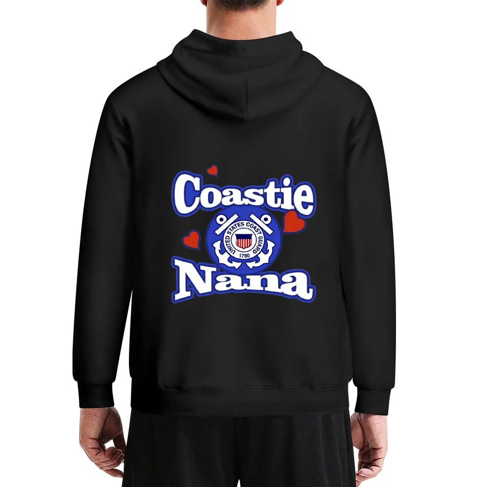 

Coastie Nana Hoodie autumn men's sweat-shirt set men's clothes men clothing hoodies and sweatshirts new