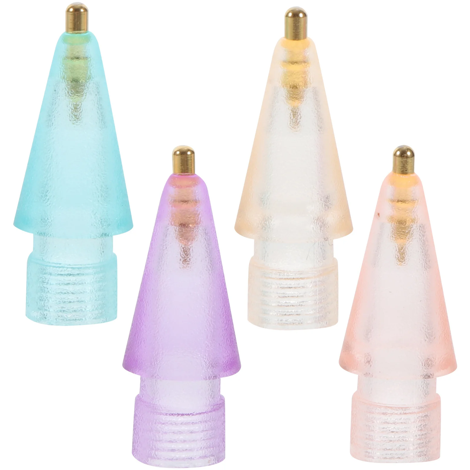 4Pcs Stylus Tip Replacement Nib Precision Control for Pencil 1 2 Touchscreen Pen Accessory Stylus Tip Metal Nib