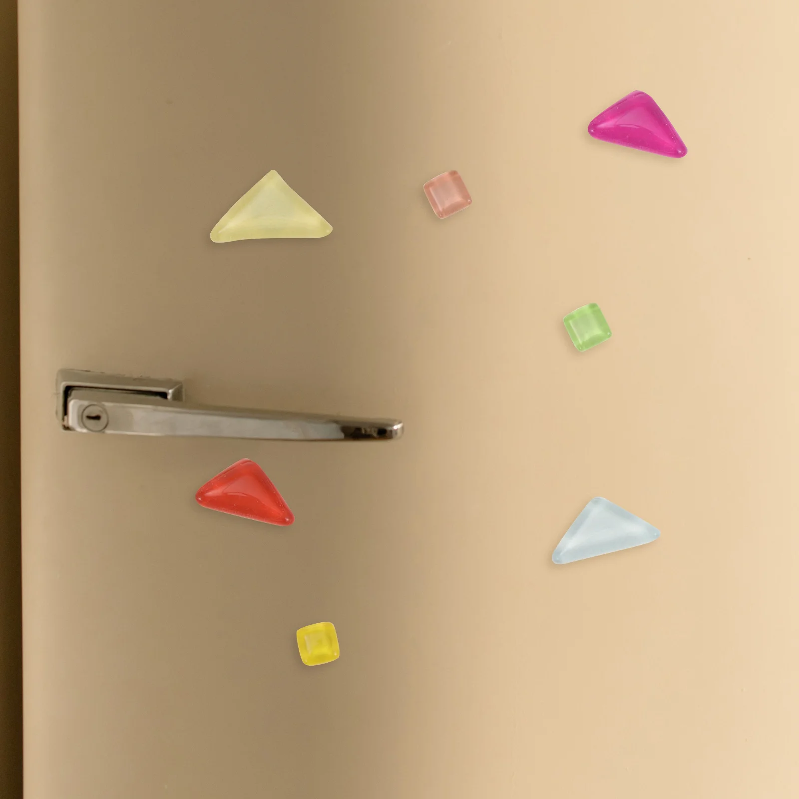 

20Pcs Safe Practical Glass Fridge Magnets Creative Design Excellent Decorative Fridge Sticker Magnets Sticker