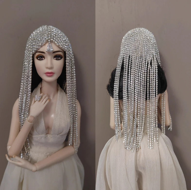 

1:6 Doll Mini Jewelry Accessory Miniature Headwear for 1/6 BJD Jewelry Wig Set Doll Decorative Toys, Doll Gift Accessories