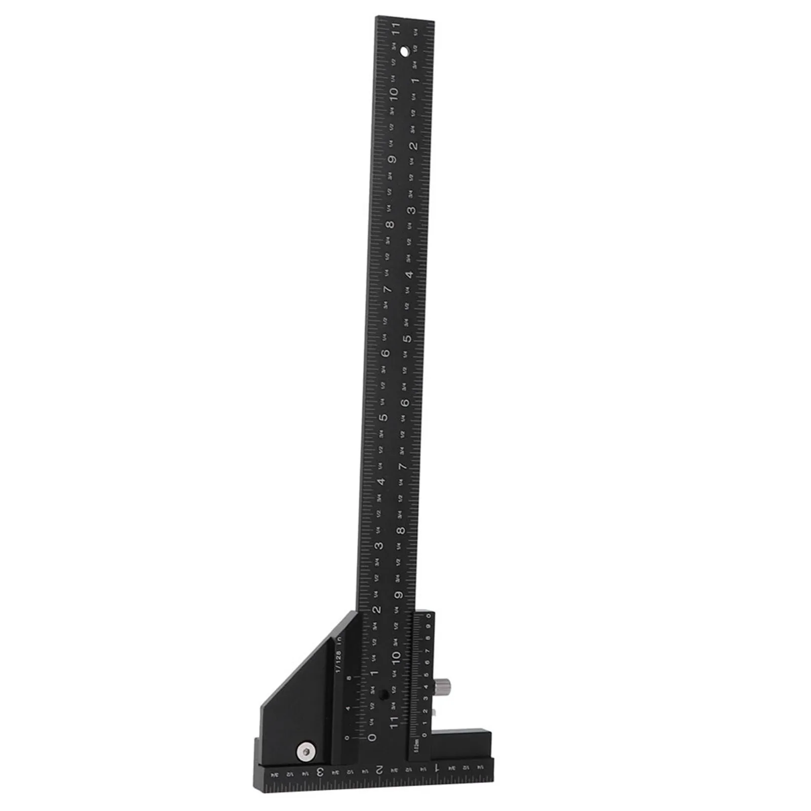 Woodworking T Ruler Woodworking Aluminum Alloy Wood Scriber Measure Scribing Ruler Measure Scribing Ruler Aluminum Alloy T Ruler