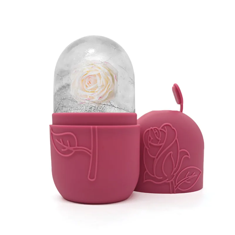 Siliconen trays Beauty Lifting Ice Ball Face Massager Contouring Eye Roller Gezichtsbehandeling Verminder acne Huidverzorgingshulpmiddelen