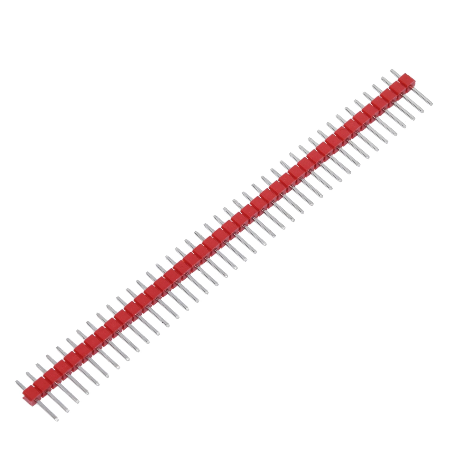 TZT 40 Pin 1x40 Single Row Male 2.54 Breakable Pin Header Connector Strip image 5