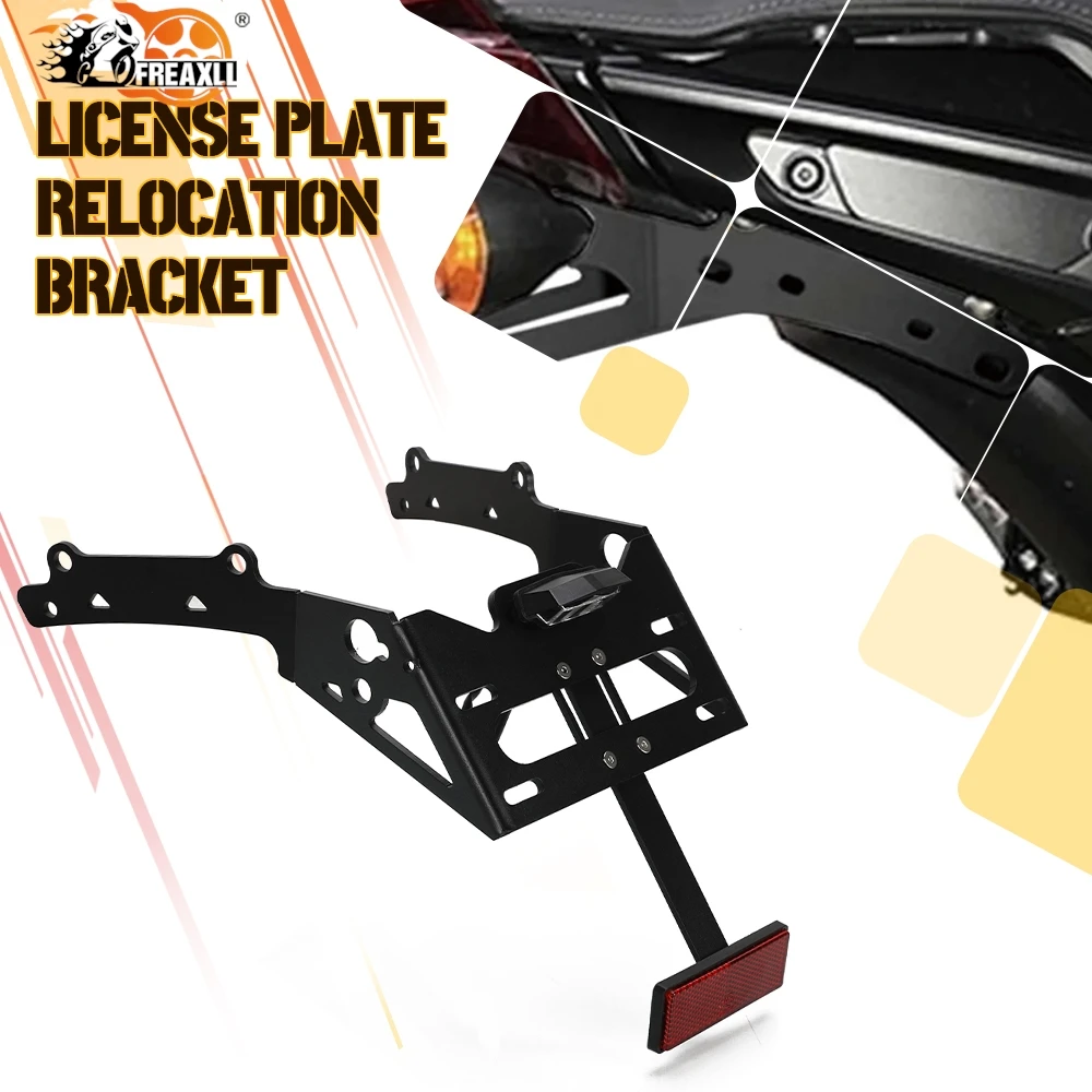2024 2023 NEW For Indian FTR 1200 FTR1200 2019-2024 Rear Tail Tidy Number License Plate Holder Motorcycle Fender Eliminator 2022