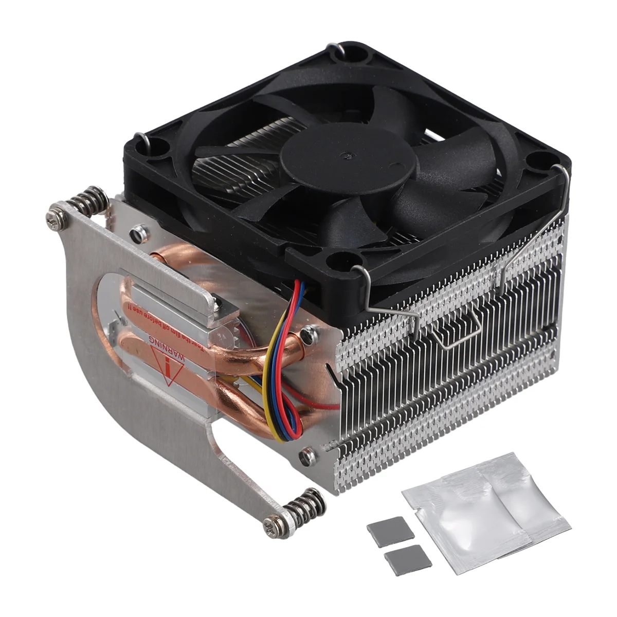 For Raspberry Pi5/5B Argon THRML Radiator Cooling Fan PWM Blower Fan Copper Heat Pipe Tower Fan