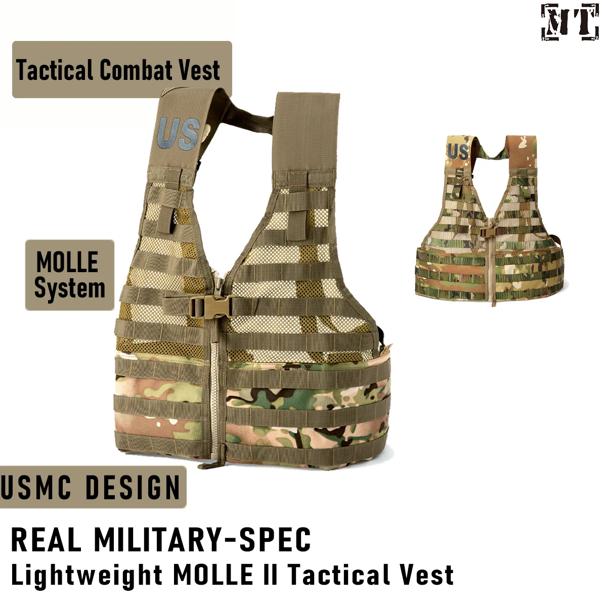 military-tactical-molle-ii-army-combat-vest-flc-–-lightweight-load-carrier-adjustable-webbing-system-outdoor-training-gear